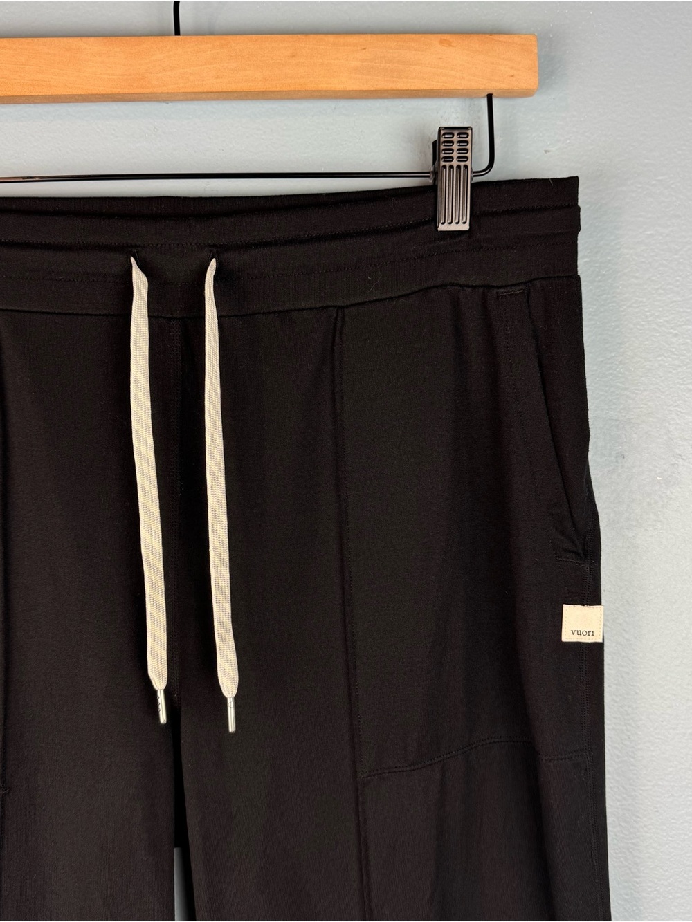 Vuori Halo Essential Wideleg Pant Black Large